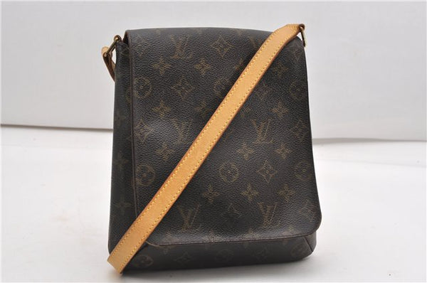 Auth Louis Vuitton Monogram Musette Salsa M51387 Long Shoulder Cross Bag K4911