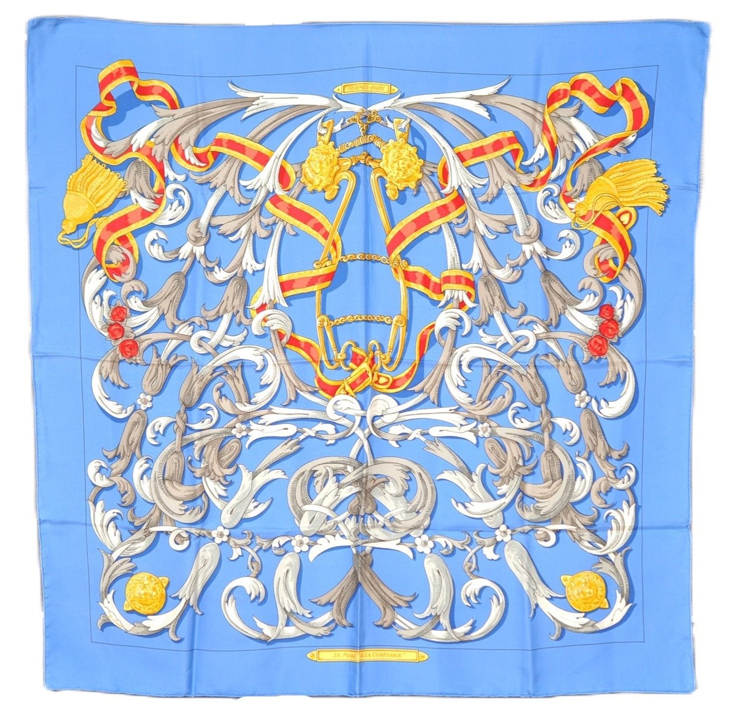 Authentic HERMES Carre 90 Scarf 