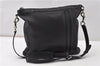 Authentic GUCCI Vintage Shoulder Cross Body Bag Leather 233329 Black K4918