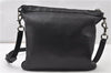 Authentic GUCCI Vintage Shoulder Cross Body Bag Leather 233329 Black K4918