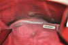 Authentic CHANEL Vintage Caviar Skin CC Logo Bifold Wallet Purse Red Junk K4920