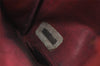 Authentic CHANEL Vintage Caviar Skin CC Logo Bifold Wallet Purse Red Junk K4920