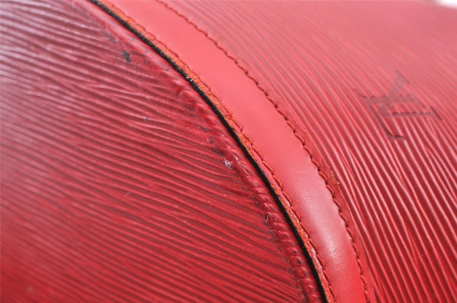 Auth Louis Vuitton Epi Saint Jacques Shopping Shoulder Bag Red M52267 LV K4921