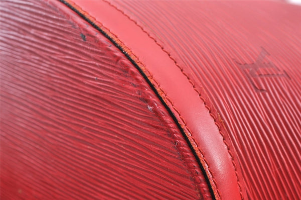 Auth Louis Vuitton Epi Saint Jacques Shopping Shoulder Bag Red M52267 LV K4921