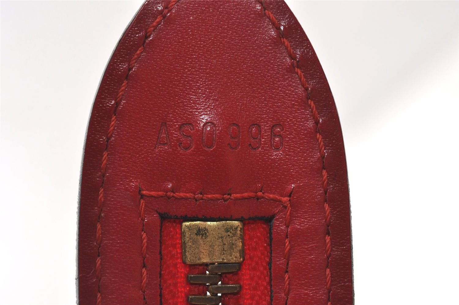 Auth Louis Vuitton Epi Saint Jacques Shopping Shoulder Bag Red M52267 LV K4921