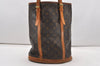 Authentic Louis Vuitton Monogram Bucket GM Shoulder Tote Bag M42236 Junk K4922