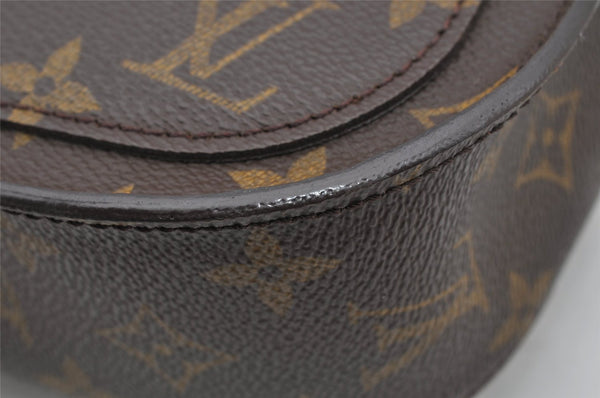 Authentic Louis Vuitton Monogram Saint Cloud GM M51242 Shoulder Cross Bag K4923