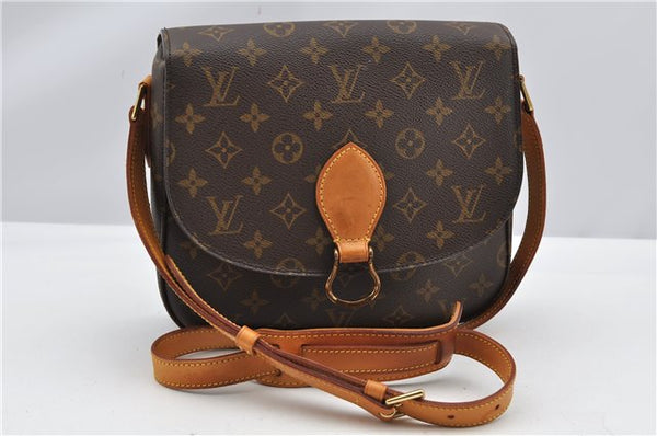 Authentic Louis Vuitton Monogram Saint Cloud GM M51242 Shoulder Cross Bag K4923