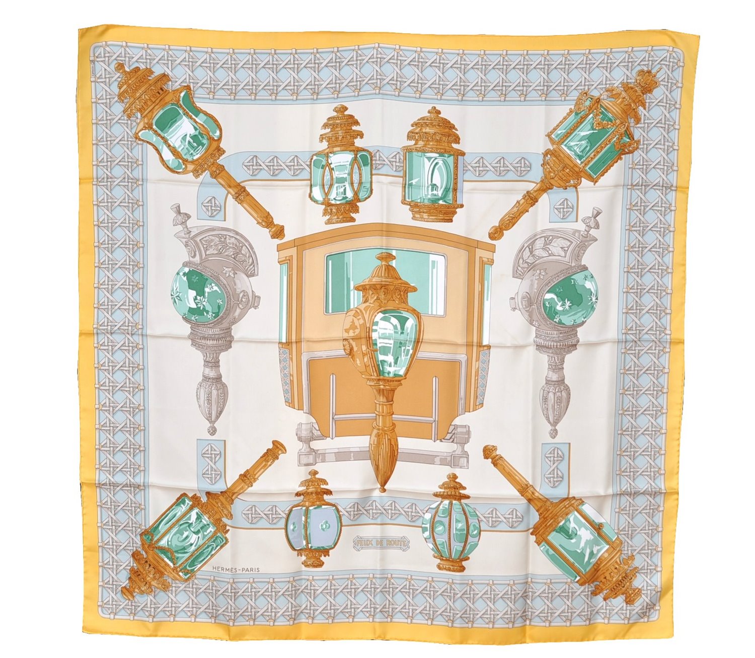 Authentic HERMES Carre 90 Scarf 