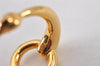 Authentic HERMES Scarf Ring Moris Circle Design Gold K4949