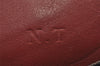 Auth Louis Vuitton Damier Graphite Portefeuille Brazza Wallet Bordeaux K4952