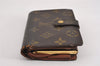 Auth Louis Vuitton Monogram Porte Monnaie Billets Viennois M61663 Wallet K4953