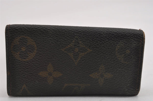 Authentic Louis Vuitton Monogram Multicles 4 Four Hooks Key Case M62631 LV K4954