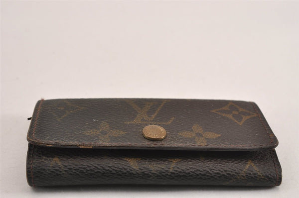 Authentic Louis Vuitton Monogram Multicles 4 Four Hooks Key Case M62631 LV K4954