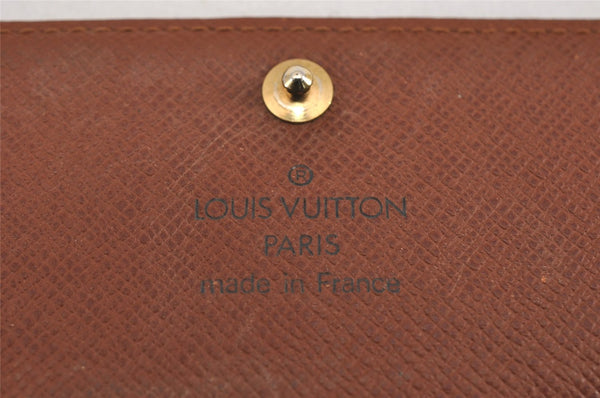 Authentic Louis Vuitton Monogram Multicles 4 Four Hooks Key Case M62631 LV K4954