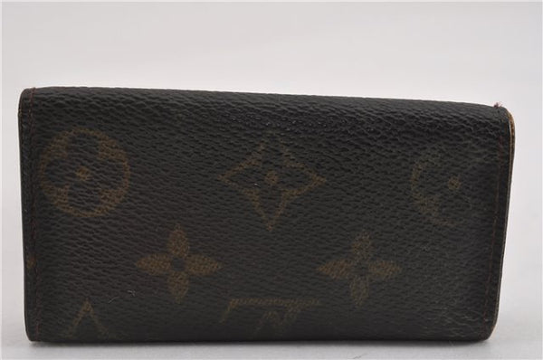 Authentic Louis Vuitton Monogram Multicles 4 Four Hooks Key Case M62631 LV K4954