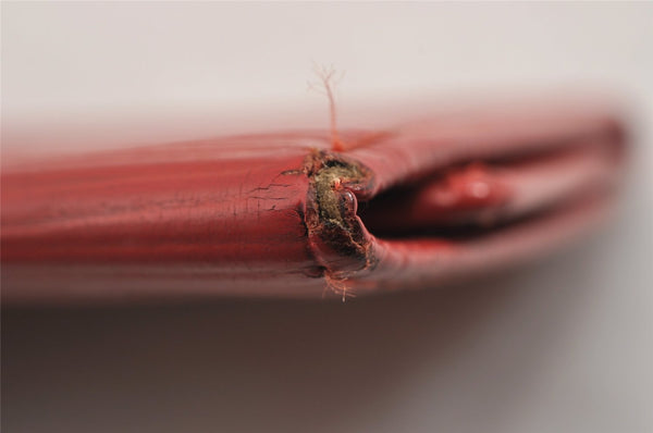 Authentic Louis Vuitton Epi Multicles 4 Key Case Red M63827 LV K4955