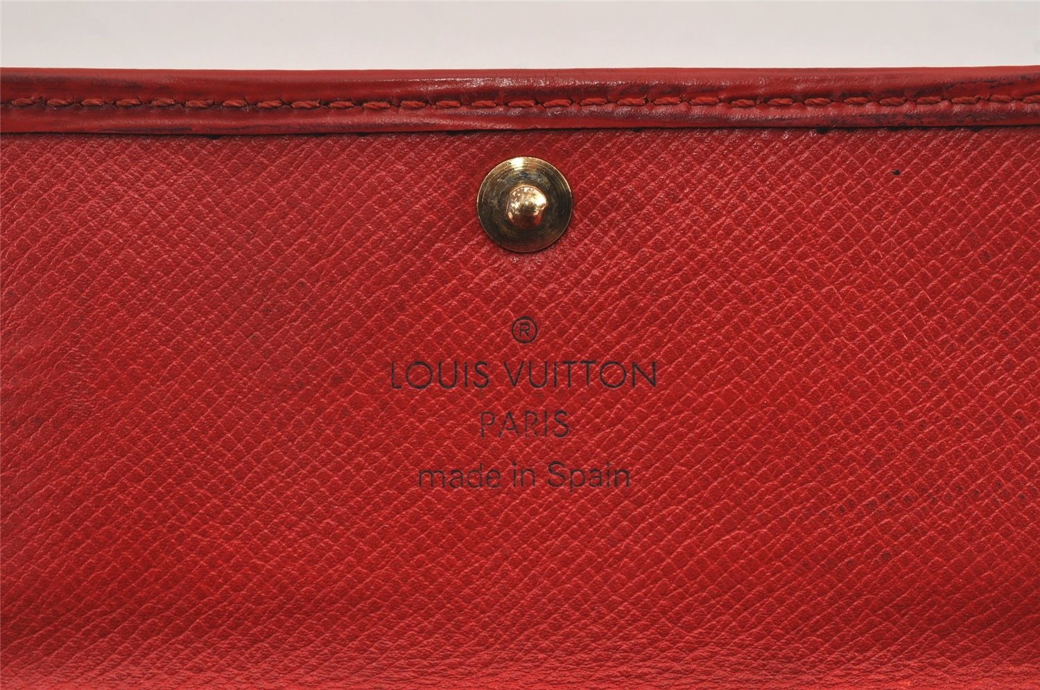 Authentic Louis Vuitton Epi Multicles 4 Key Case Red M63827 LV K4955