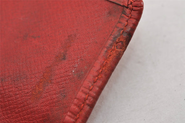 Authentic Louis Vuitton Epi Multicles 4 Key Case Red M63827 LV K4955