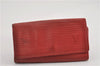 Authentic Louis Vuitton Epi Multicles 4 Key Case Red M63827 LV K4955