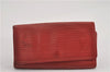 Authentic Louis Vuitton Epi Multicles 4 Key Case Red M63827 LV K4955