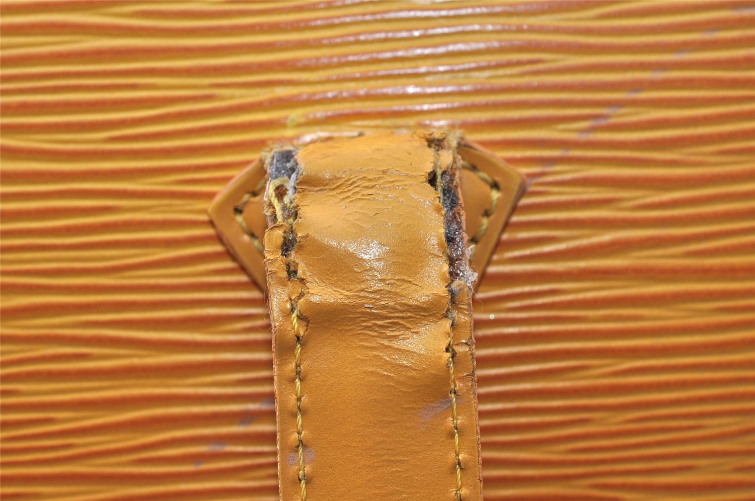 Auth Louis Vuitton Epi Saint Jacques Shopping Shoulder Bag M52269 Yellow K4958