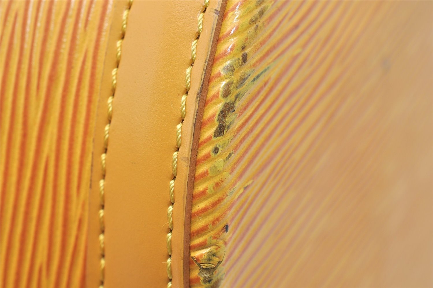 Auth Louis Vuitton Epi Saint Jacques Shopping Shoulder Bag M52269 Yellow K4958