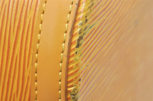 Auth Louis Vuitton Epi Saint Jacques Shopping Shoulder Bag M52269 Yellow K4958