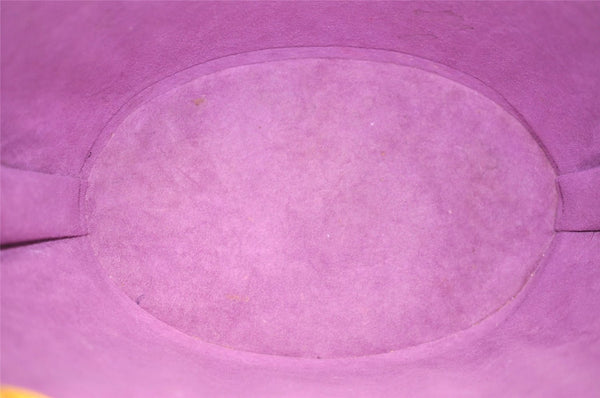 Auth Louis Vuitton Epi Saint Jacques Shopping Shoulder Bag M52269 Yellow K4958