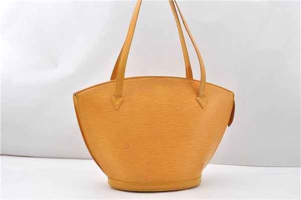 Auth Louis Vuitton Epi Saint Jacques Shopping Shoulder Bag M52269 Yellow K4958