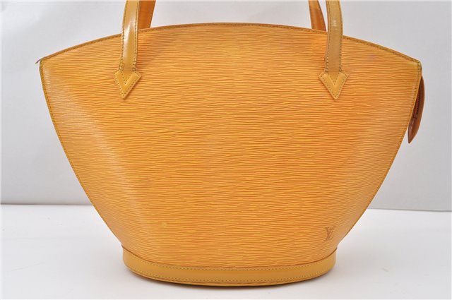 Auth Louis Vuitton Epi Saint Jacques Shopping Shoulder Bag M52269 Yellow K4958