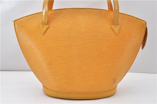 Auth Louis Vuitton Epi Saint Jacques Shopping Shoulder Bag M52269 Yellow K4958