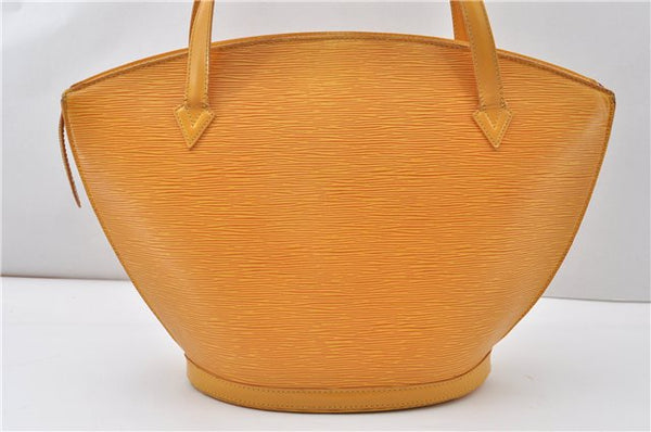 Auth Louis Vuitton Epi Saint Jacques Shopping Shoulder Bag M52269 Yellow K4958