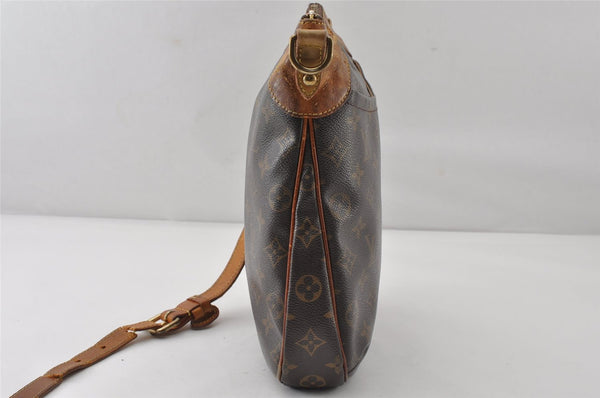 Authentic Louis Vuitton Monogram Odeon PM Shoulder Cross Bag M56390 Junk K4959