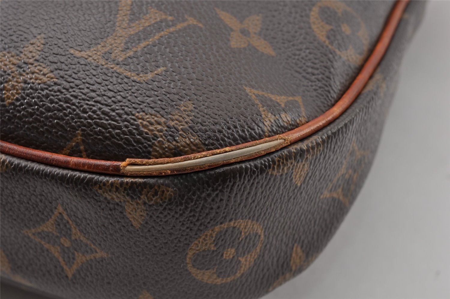 Authentic Louis Vuitton Monogram Odeon PM Shoulder Cross Bag M56390 Junk K4959