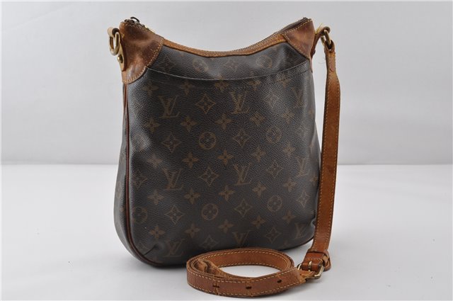Authentic Louis Vuitton Monogram Odeon PM Shoulder Cross Bag M56390 Junk K4959