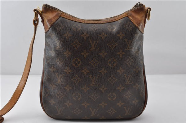 Authentic Louis Vuitton Monogram Odeon PM Shoulder Cross Bag M56390 Junk K4959
