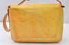 Authentic Louis Vuitton Vernis Thompson Street Shoulder Bag M91069 Yellow K4960