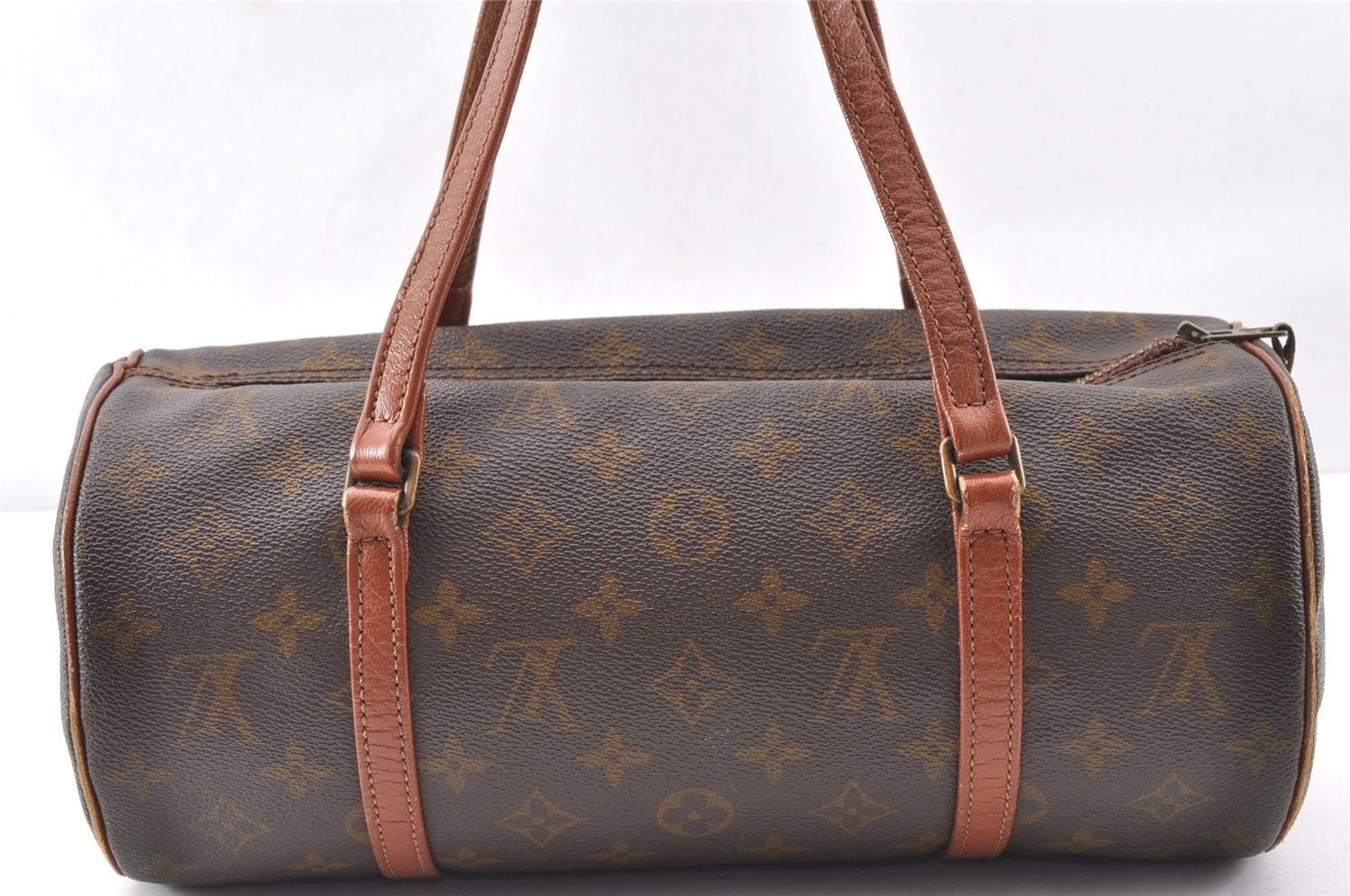 Authentic Louis Vuitton Monogram Papillon 30 Hand Bag Old Model LV Junk K4962