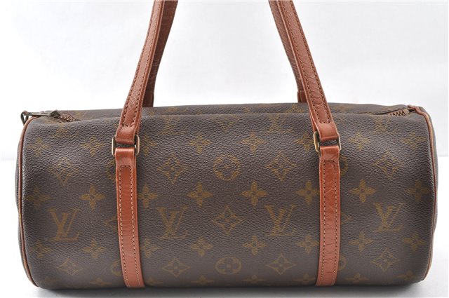 Authentic Louis Vuitton Monogram Papillon 30 Hand Bag Old Model LV Junk K4962
