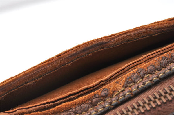 Authentic Louis Vuitton Monogram Pochette Sport Clutch Bag Old Model Junk K4963