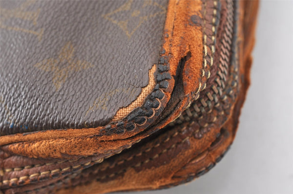 Authentic Louis Vuitton Monogram Pochette Sport Clutch Bag Old Model Junk K4963