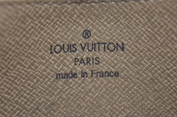 Authentic Louis Vuitton Damier Azur Zippy Coin Purse Wallet N63069 LV Junk K4964