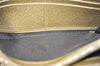 Authentic GUCCI Round Zip Long Wallet Purse GG Canvas Leather 323397 Brown K4965