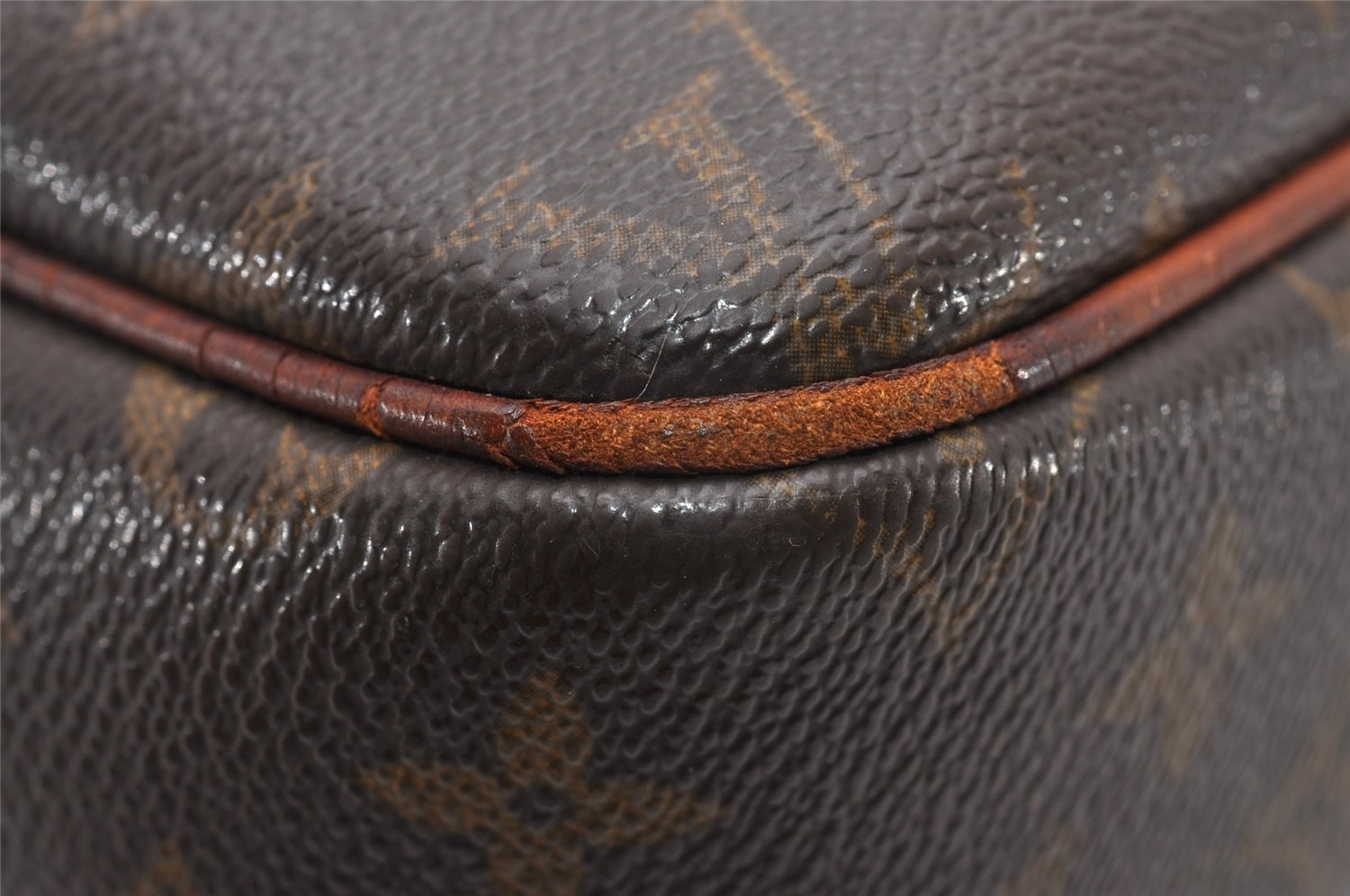 Authentic Louis Vuitton Monogram Reporter PM Shoulder Bag M45254 LV Junk K4966