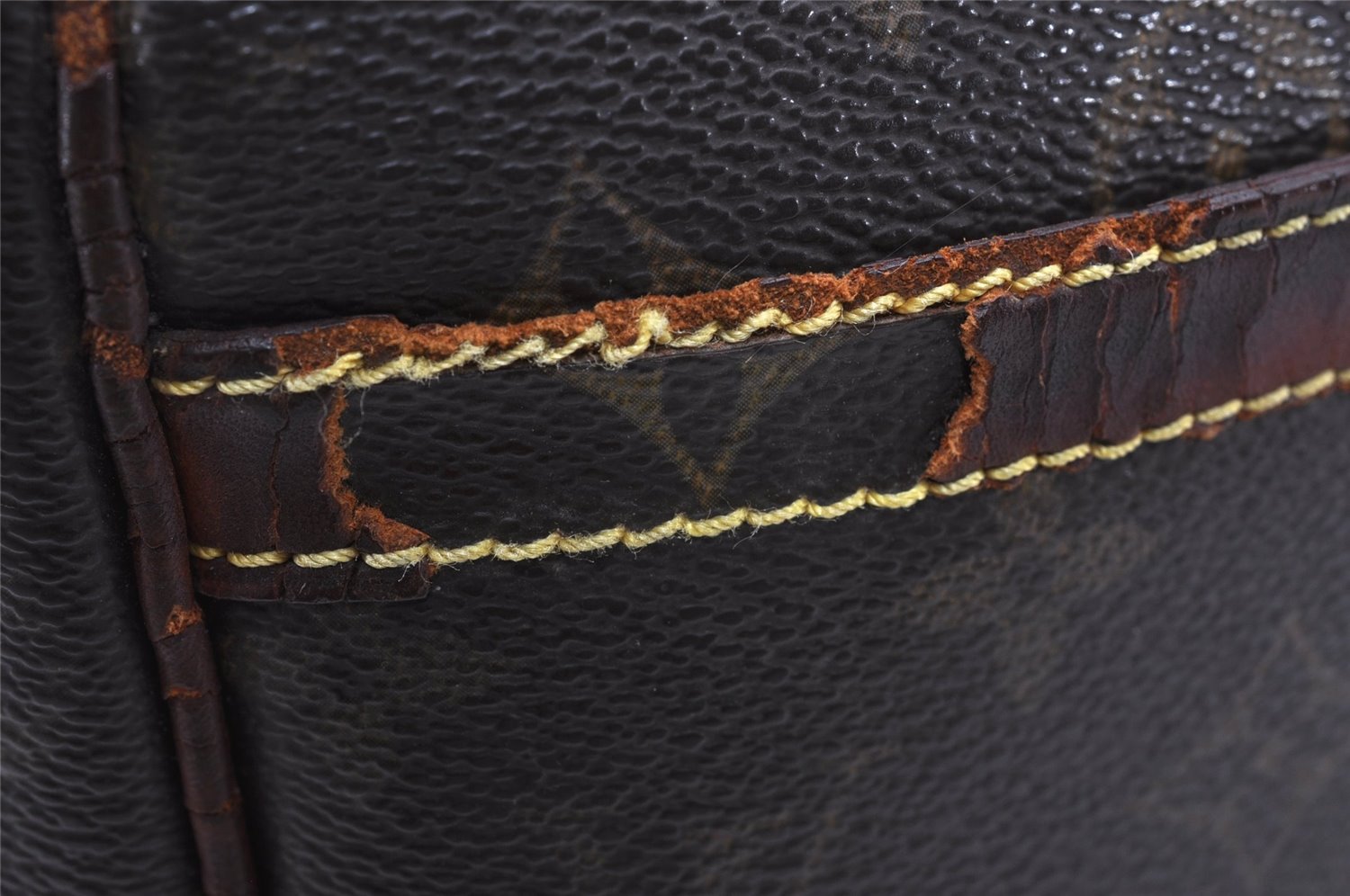 Authentic Louis Vuitton Monogram Reporter PM Shoulder Bag M45254 LV Junk K4966