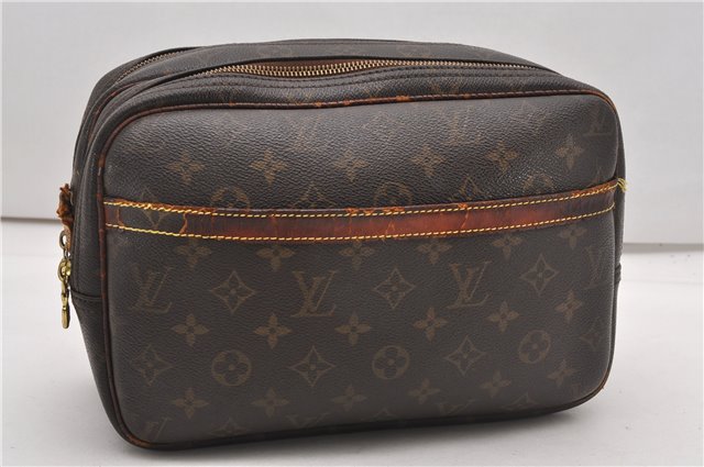 Authentic Louis Vuitton Monogram Reporter PM Shoulder Bag M45254 LV Junk K4966
