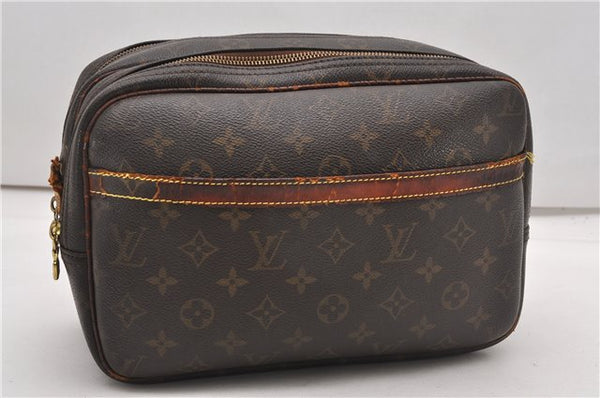 Authentic Louis Vuitton Monogram Reporter PM Shoulder Bag M45254 LV Junk K4966