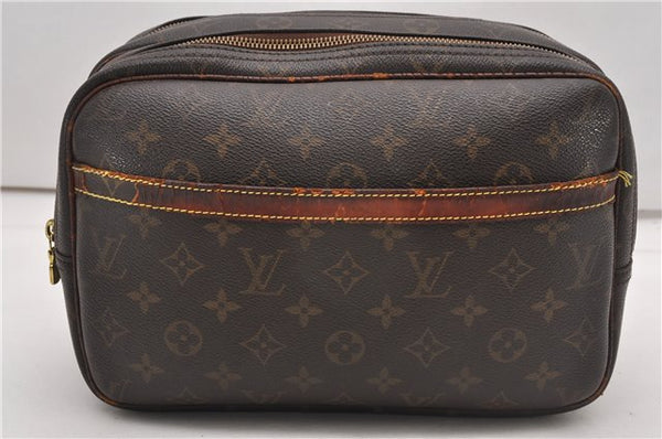 Authentic Louis Vuitton Monogram Reporter PM Shoulder Bag M45254 LV Junk K4966