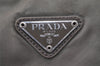 Authentic PRADA Vintage Nylon Tessuto Shoulder Tote Bag Green K4968